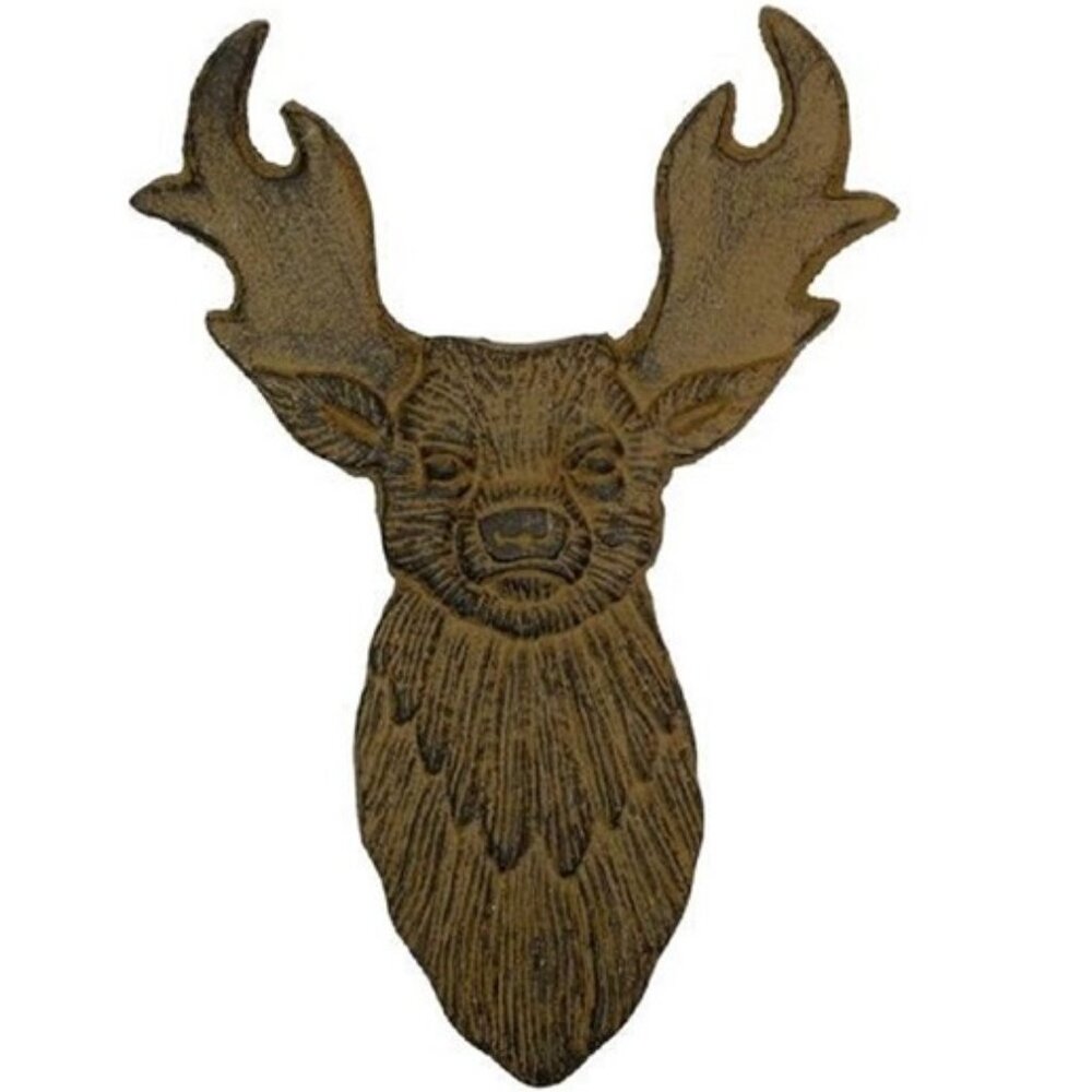 Deer Boot Pull Rustic Cast Iron 10 3/4" long by 7 1/2" wide 0170-05637